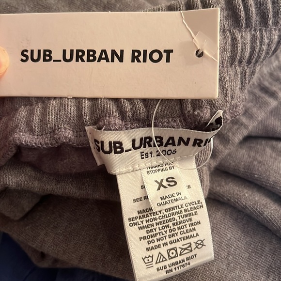 NWT Suburban Riot Fitted Jogger in Grey. Size XS. - Picture 4 of 4